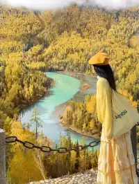 9.25實拍！！喀納斯三灣秋景美得像油畫