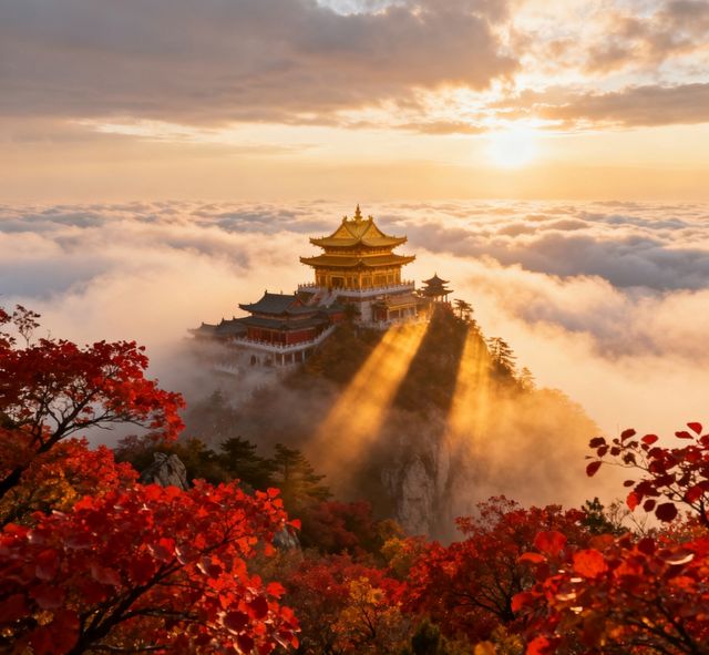 老君山賞秋攻略:金頂問道,紅葉燃秋 老君山賞秋攻略:金頂問道,紅葉燃秋