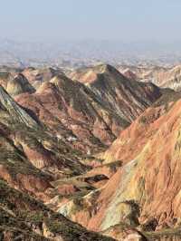 蘭州水墨丹霞景區,一幅天然「潑墨山水畫」