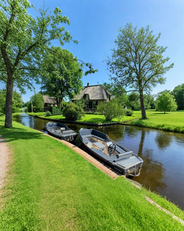 闖入童話水世界！羊角村全攻略，漫遊荷蘭威尼斯的詩意時光