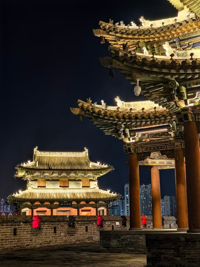 大同古城牆拍照攻略承包你的朋友圈美圖