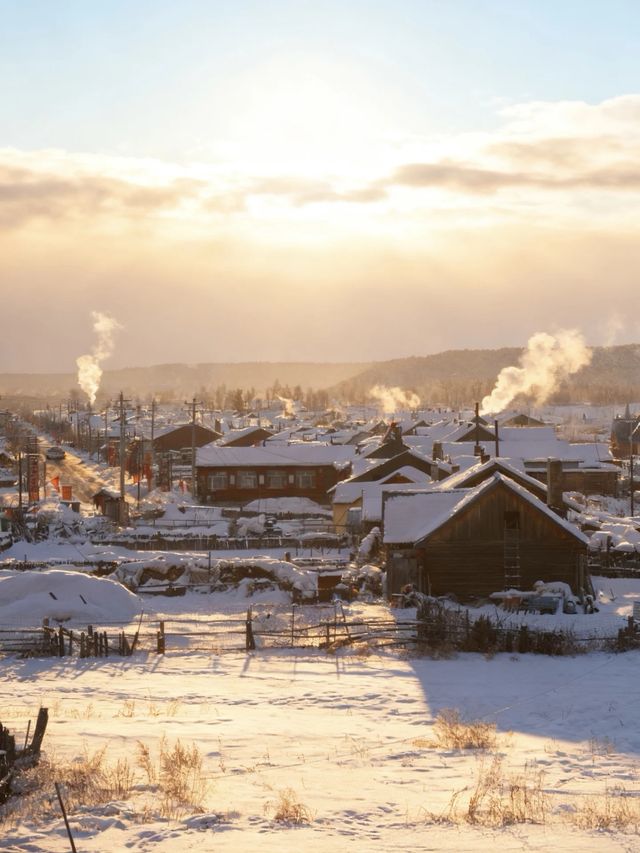 12月漠河,追光的約定 12月漠河,追光的約定