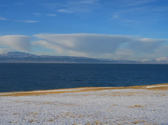 賽里木湖粉調彩霞時刻及拍攝位置