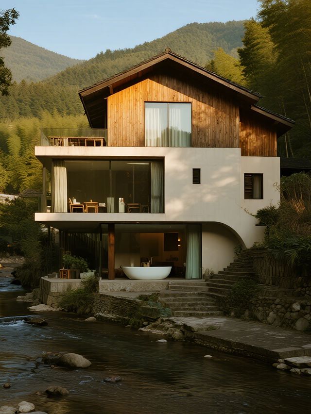 安吉十里景溪｜秋日親子秘境！溯溪玩水+寵物友好民宿