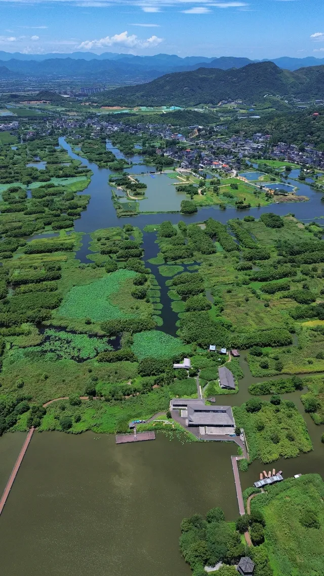 航拍——德清下渚湖 航拍——德清下渚湖