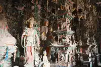 隰縣小西天：半崖聞妙音，千佛懸鏡天