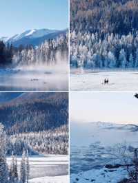 全新阿勒泰 | 在冰河上漂浮,粉雪中醒來
