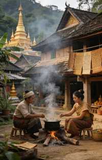 茶王古樹下抄經