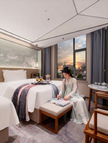 Treasure hotel! Fall asleep under the Milky Way, stroll around the Three Confucian Sites in Hanfu