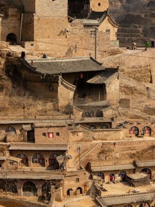 Li Jiashan Ancient Village in Qikou Town, the Little Potala Palace on the Loess Plateau