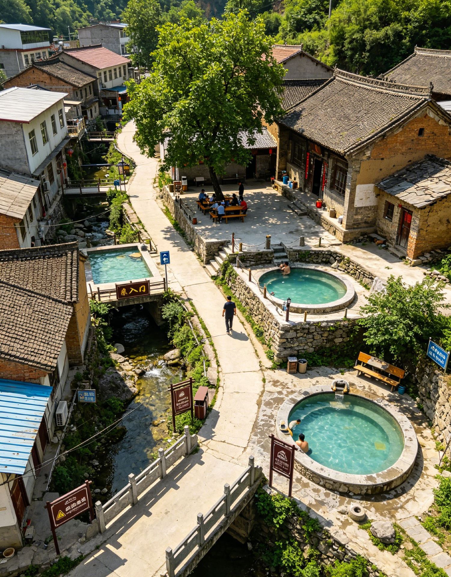 💖A spontaneous hot spring trip around Xi'an is here~
Tangyu Hot Spring is forever the best! The top weekend stress relief spot for workers✨
A treasure hot spring less than 1 hour from the city center♨️
Relax and soak at the foot of the Qinling Mountains without getting up early💕

· ---
🚗【Transportation Guide】
👉Good news for self-drivers:
Take Yanyin Road to Huanshan Highway, 40 minutes direct!
Weekend parking fee is 10 yuan, free on weekdays🅿️
👉Public transport users, don’t worry:
Take bus 920 from Dayan Pagoda or South City Bus Station🚌
Fare is 9.5 yuan, last bus at 7 PM
Walk or take a 10 yuan taxi to the scenic area after getting off~

· ---
⏳【Recommended Itinerary】
🔸One-day light version🔸
10:00 Arrive at Daxing Tangyuan Ruins Park, stroll around the ancient temple park📸
10:30 Start soaking! Recommended order:
1️⃣ Rose Pool|2️⃣ Traditional Chinese Medicine Health Pool|3️⃣ Mountain-top Infinity Pool
12:30 Eat at a local farmhouse restaurant in town, try Lantian’s “Nine Bowls One Plate”🍗
About 30 yuan per person, so filling you’ll need support to walk~
Afternoon sweat steaming and relaxing, return easily by 5 PM without staying up late

🔹Two-day deep tour🔹
Day one same as above: soak + explore the ancient town
Recommended stay at affordable hotels in the scenic area or mountain view homestays🏠
Some rooms priced 200+ yuan include hot spring tickets!
Day two, get up early to visit the old street and oxygen-rich trails
Leisurely return in the afternoon~

· ---
🏡【Accommodation Options】
1️⃣ Hot spring hotel inside the park: unlimited access to the pools♨️
📍Opposite Wanguo Hotel (Mei County)
2️⃣ Mountain view homestay: open your window to Qinling’s beautiful scenery🏡
📍South of Tangzi Village, Tangyu Town, Lantian County

· ---
🌟【Must-Visit Highlights】
✅ Natural mineral hot springs👍 skin feels super smooth after soaking~
✅ Mountain-top infinity pool, perfect for photos📸
✅ Free riverside walkway, ancient bridge, and old street
✅ Simple mountain trails to wash away a week’s fatigue

· ---
💡【Helpful Tips】
✔️Remember to bring your swimsuit
✔️Don’t soak on an empty stomach
✔️Afternoons on weekends are crowded, mornings are better
✔️Opening hours: 10:00 AM - 10:00 PM
✔️Admission: 68 yuan per person

· ---
🌄A leisure paradise at the foot of the Qinling Mountains✨
Invite your friends this weekend to relax!
Breathe the fresh Qinling air and enjoy a healing hot spring journey~