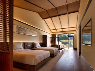 Huizhou Nankunshan Boxinyunshe Soaking in Private Hot Spring with River View is So Pleasant