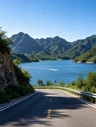 Weekend escape from Beijing by high-speed train 2h direct to Taihang Mountains “Northern Erhai Lake”