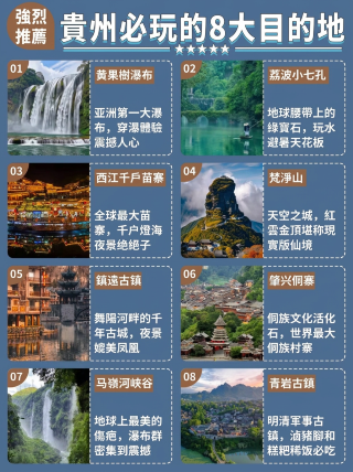 貴州私蔵｜一生に一度は行くべき8大目的地