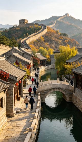 Mid-Autumn Family Trip | Gubei Water Town: Half a Day of Serenity, a Night of Starlight