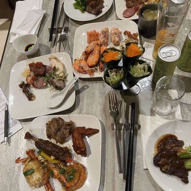 台北 喜來登飯店12廚晚餐