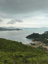 下雨天行山日