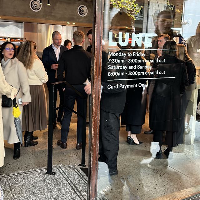 Masterpiece Croissant In Melbourne 🥐 Lune 