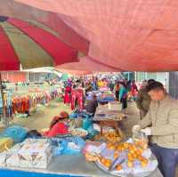Market in Ha Giang are lively n noisy
