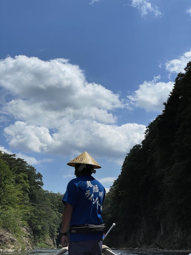 河上泛舟🚣‍♀️體驗‼️鬼怒川遊覽船❤️40分鐘河上旅程🥰