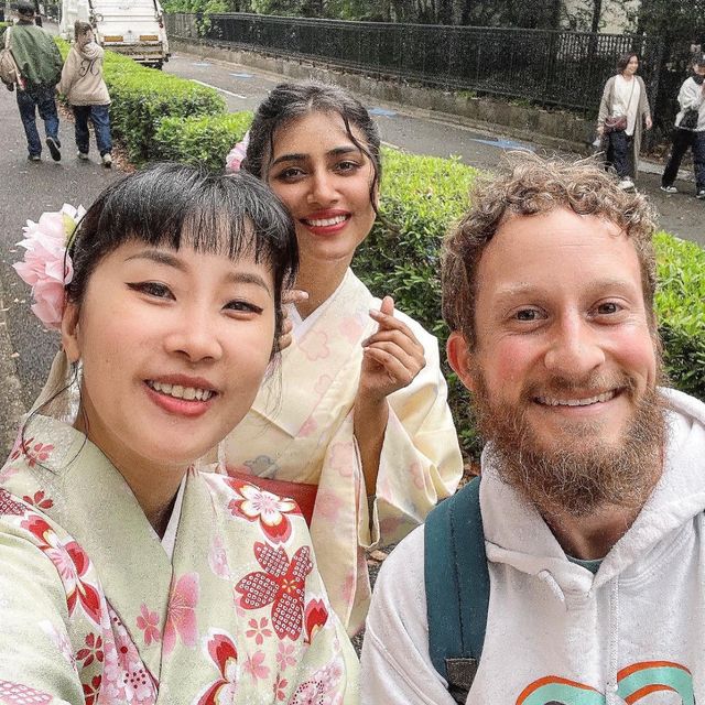 Kimono Day at Asakusa Sensoji Temple Tokyo