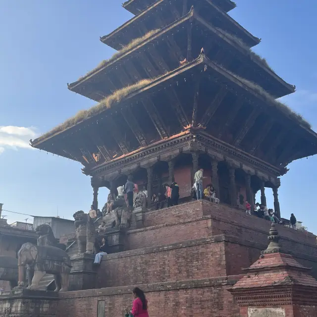 Beautiful historical town bhaktapur 