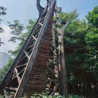 優美的市區隱身秘境-阿里山林業村