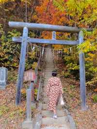 Ouchi-juku Village in Autumn 