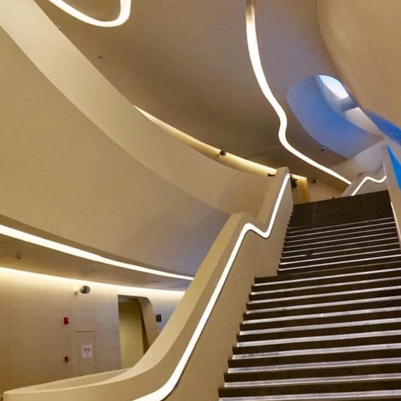 (中国　長沙) 長沙梅溪湖国際文化芸術センター( by Zaha Hadid)
