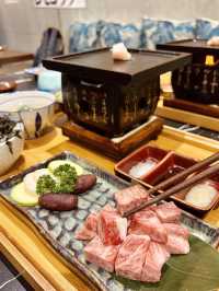 香港美食🍀一人燒肉推介❗️石燒A4日本黑毛和牛店