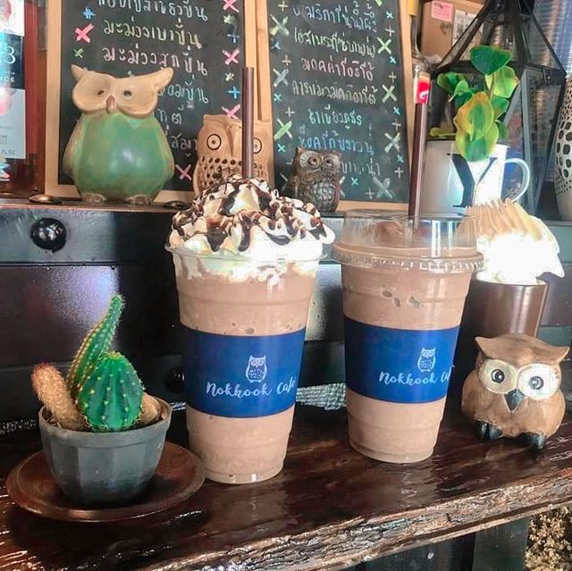 📍Nokhookcafe'- นกฮูกคาเฟ่ 