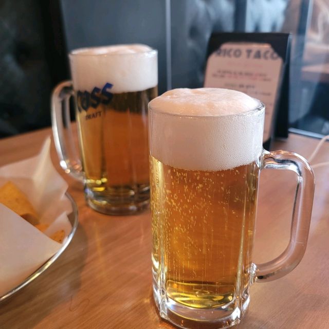 두근두근여름휴가 대전 궁동에서 맥주 한 잔 하기 좋은 리코타코