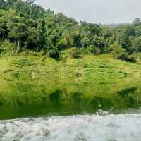 ล่องเรือ เขาช่องลม นครนายก