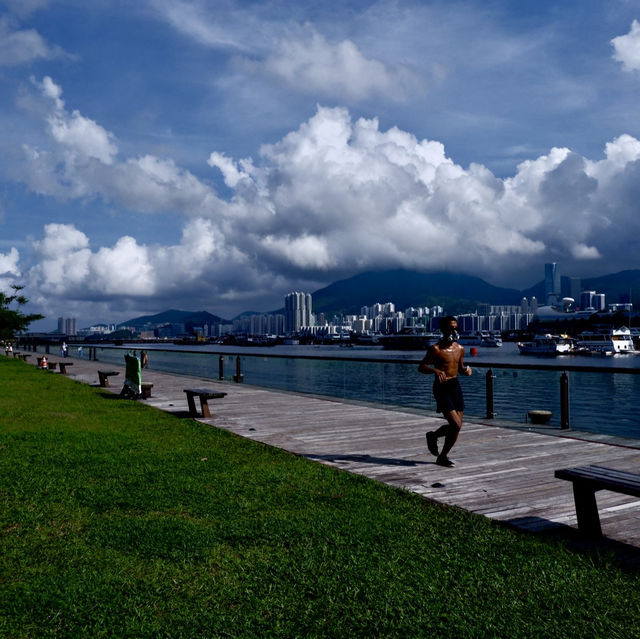 觀塘海濱公園野餐拍畢業照