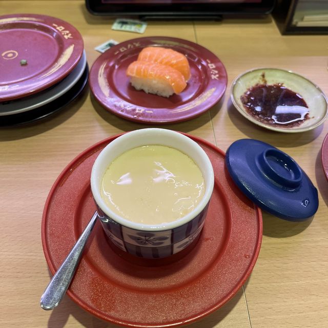 Belt sushi at Sushiro 