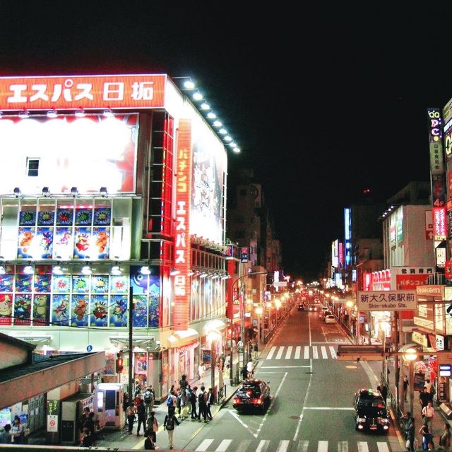 Harajuku night life