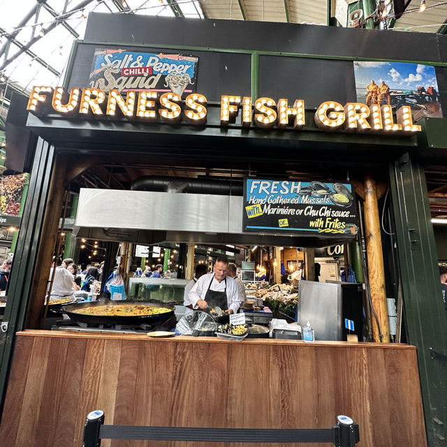 #Borough Market, London, UK 😋😋😋 Jul 2023 satisfying my stomach 🤭