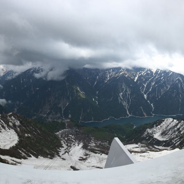 立山黑部 ｜ 黑部平大觀峰看雪山美景🏔️