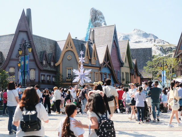 🩵 World of frozen โซนใหม่ Hongkong Disneyland