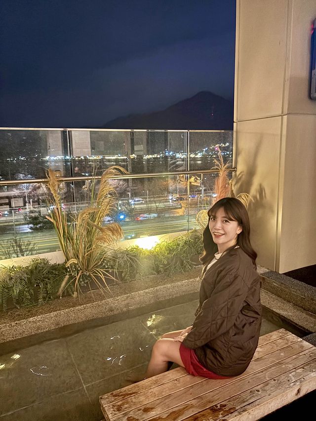 추운 겨울날 밖에서 풋스파를 할 수 있는 하남 아쿠아필드😍