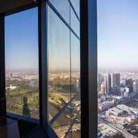 Breathtaking View at Melbourne Skydeck