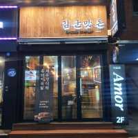 제주 연동 흑돼지 맛집)김군맛돈 - 닷지형 테이블에서 즐기는 제주고기맛집