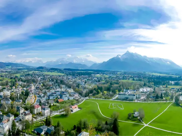 Hohensalzburg Fortress and its panoramic view...