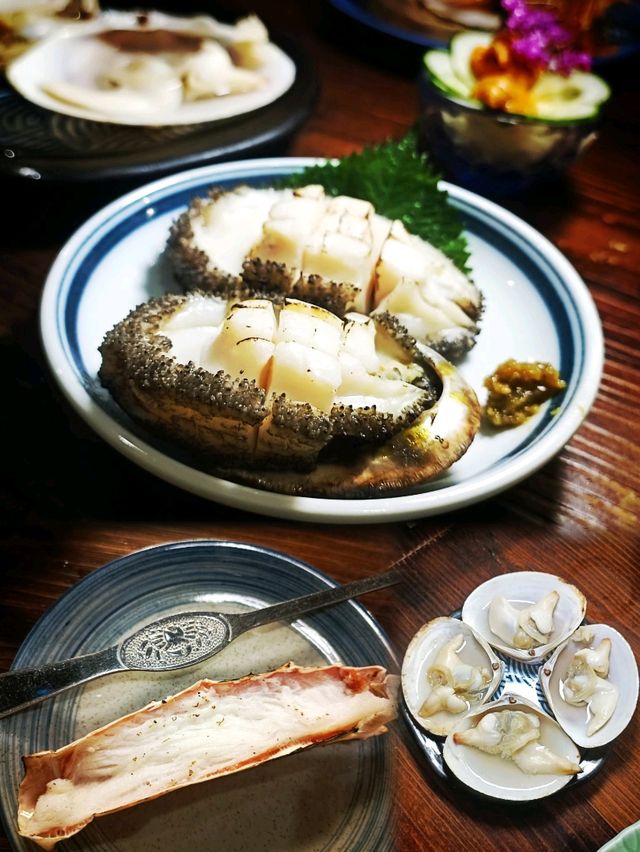 銅鑼灣豐盛的海鮮餐
