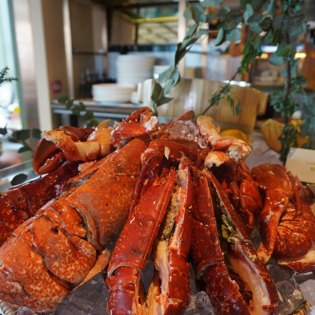 中環望靚景食半自助餐