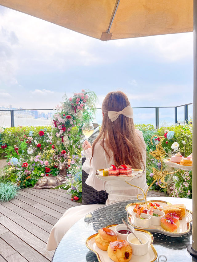 香港🇭🇰 | 米芝蓮中最美下午茶？🌸🥂