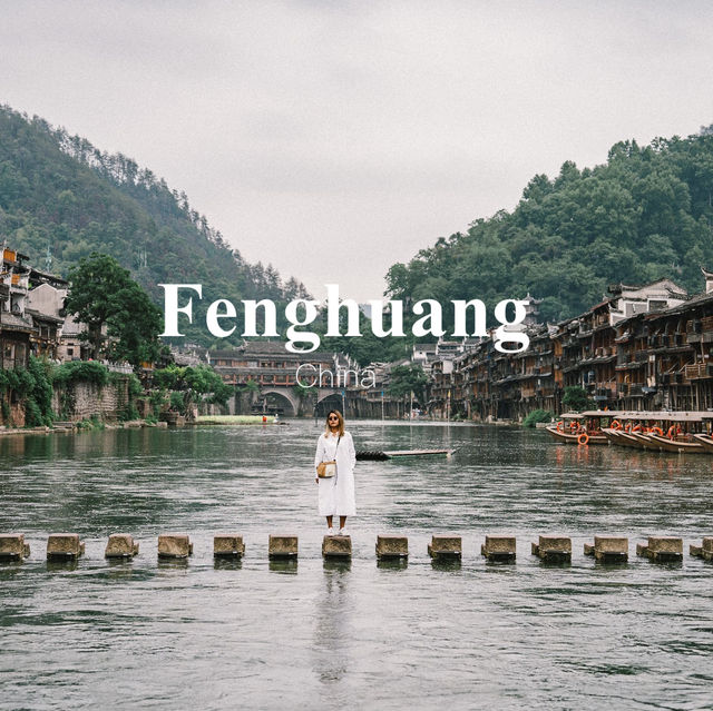 Fenghuang เฟิ่งหวง จีน เมืองโบราณ สวยมากกก!