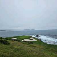 Spanish bay and 17-mile drive at Pebble beach