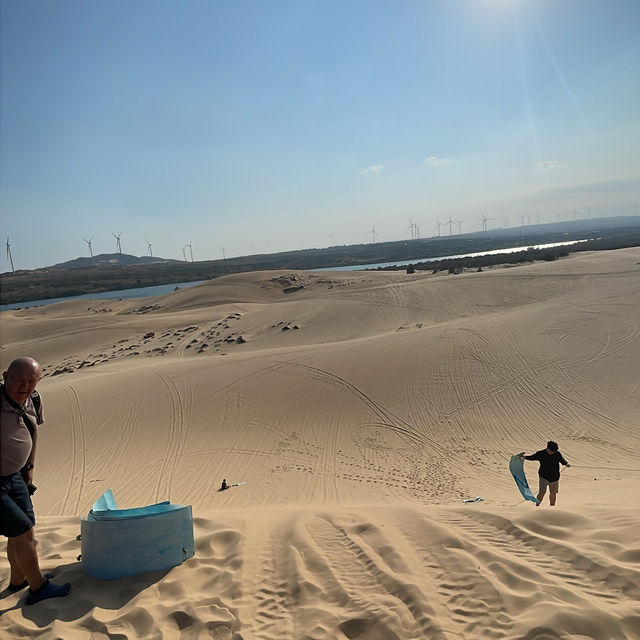 Vietnam White sand dunes