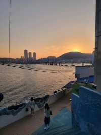 노을이 아름다운 부산 흰여울마을🧡